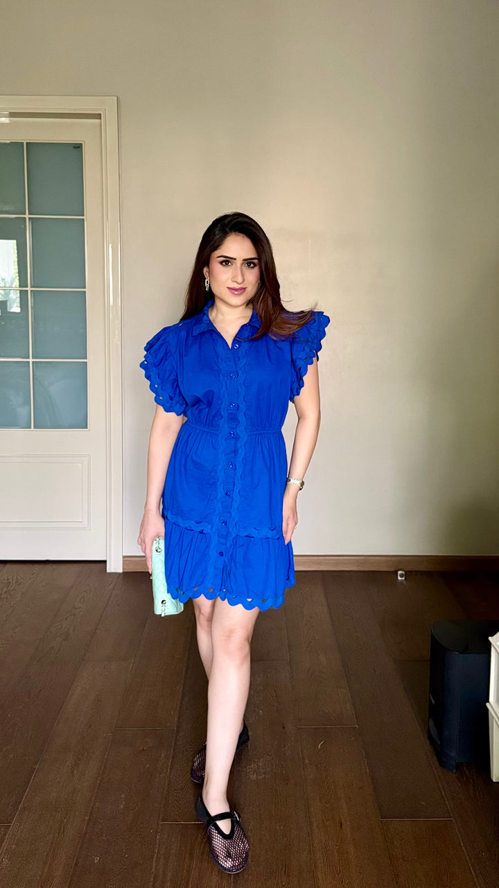 Indigo Wave Dress