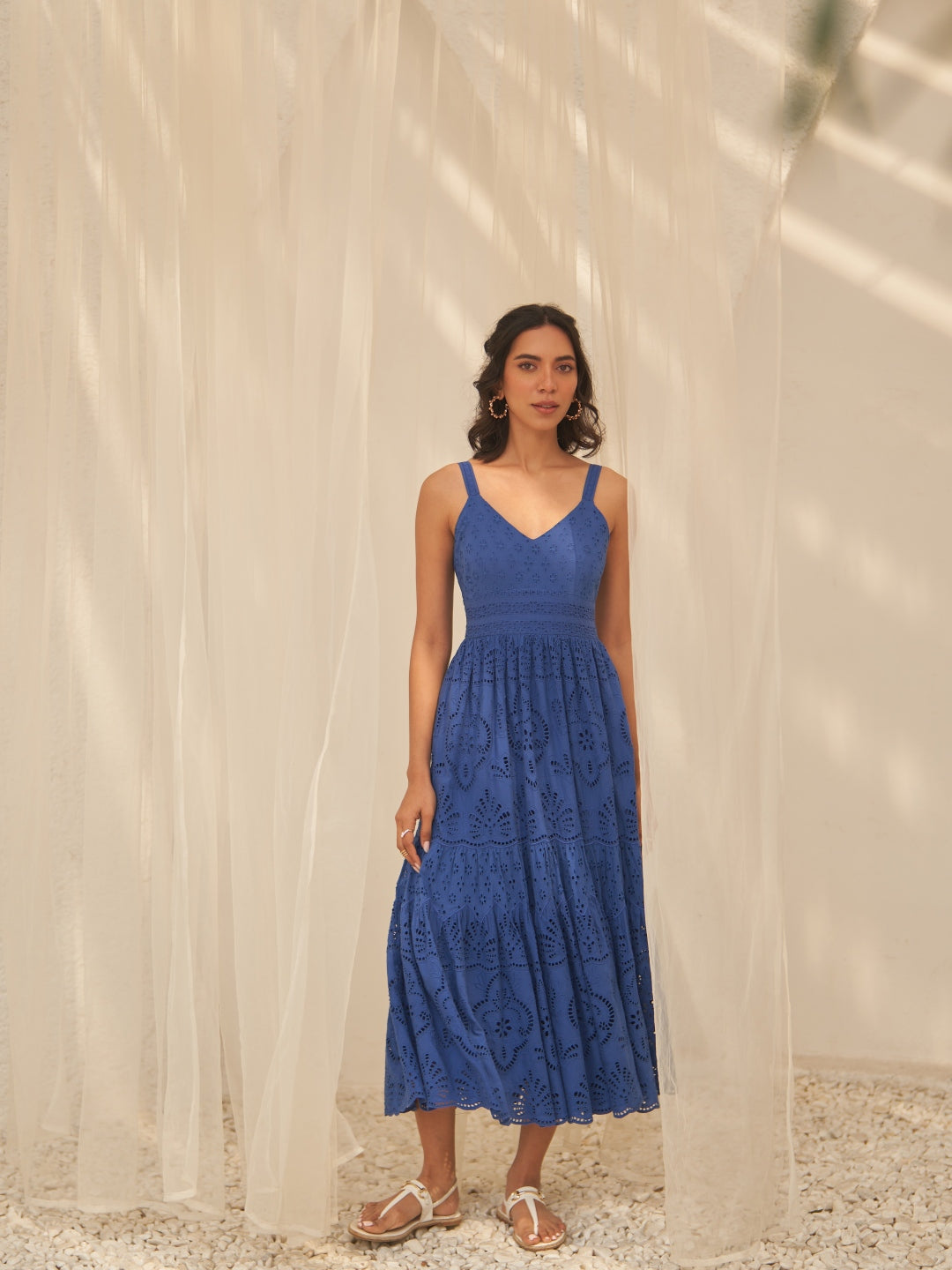 Ellie Schiffli Dress – Style Island