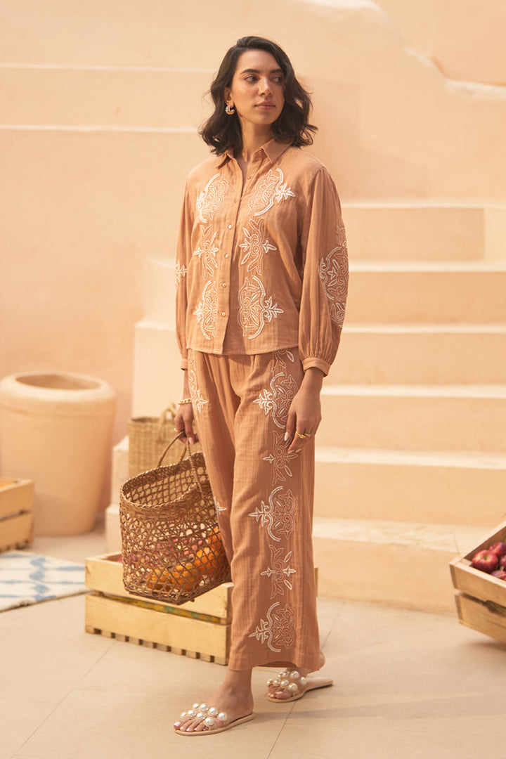 Amy Embroidered Pant