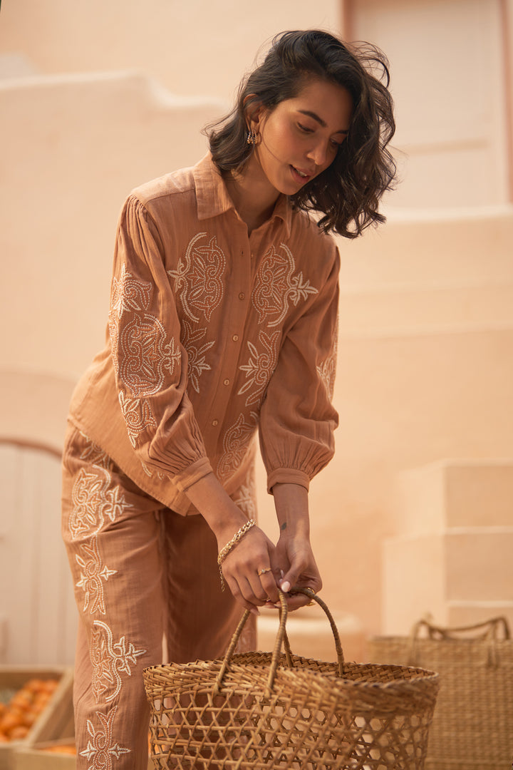 Amy Embroidered Pant