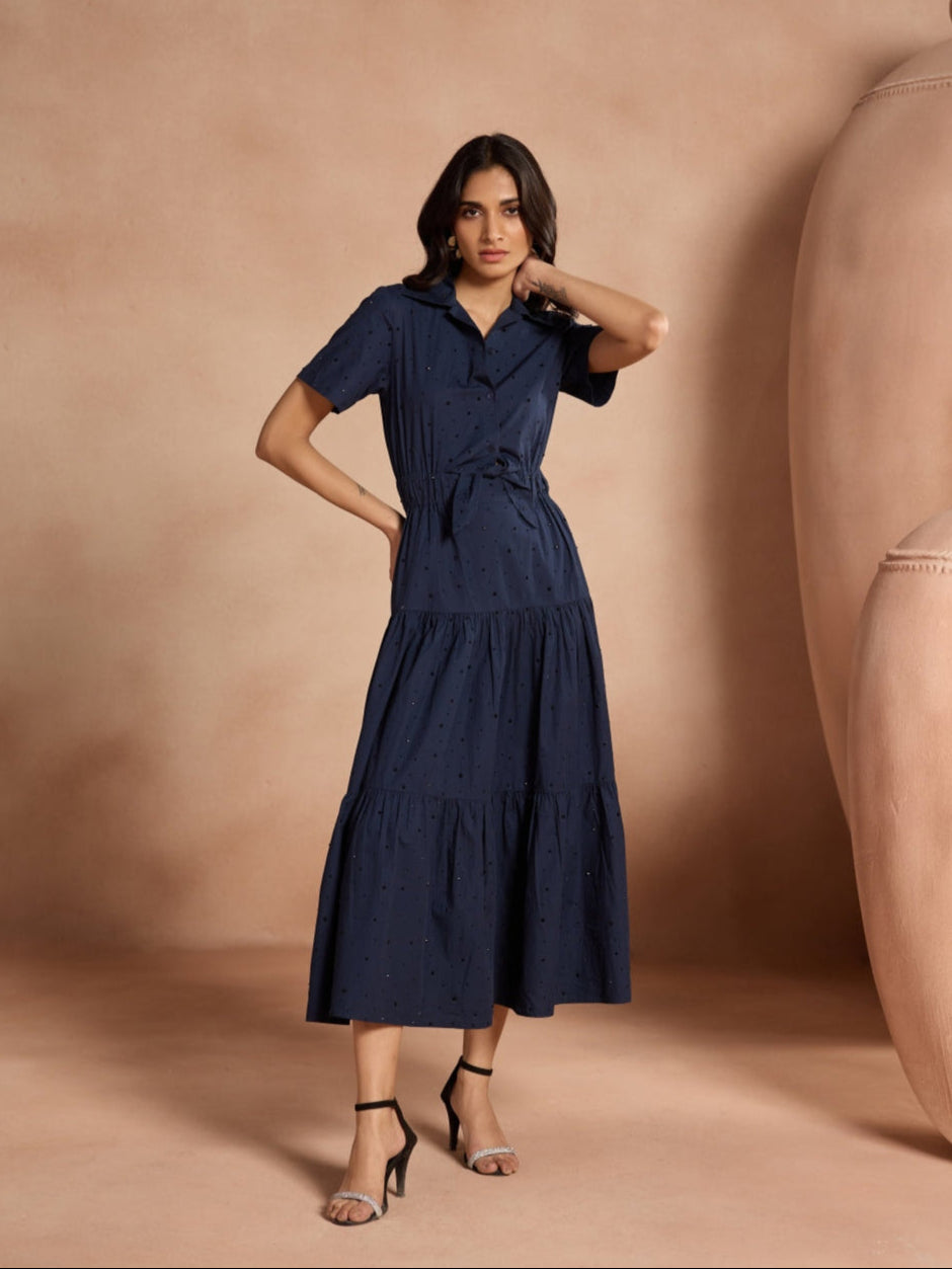 Elena Embellished Dress – Style Island