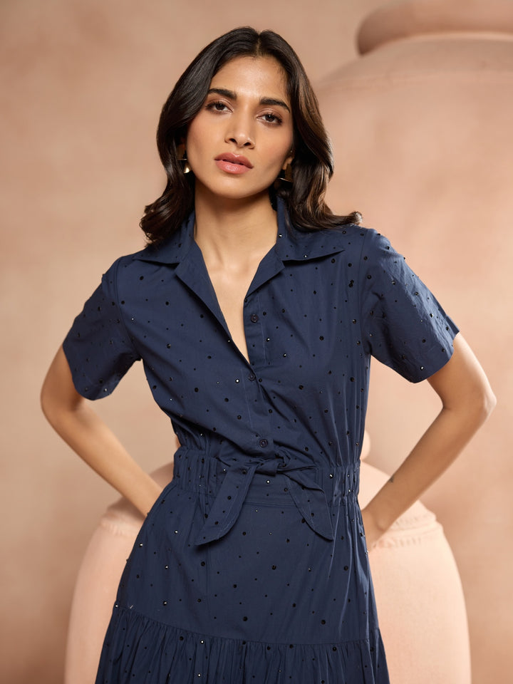 Elena Embellished Dress