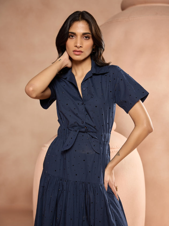 Elena Embellished Dress