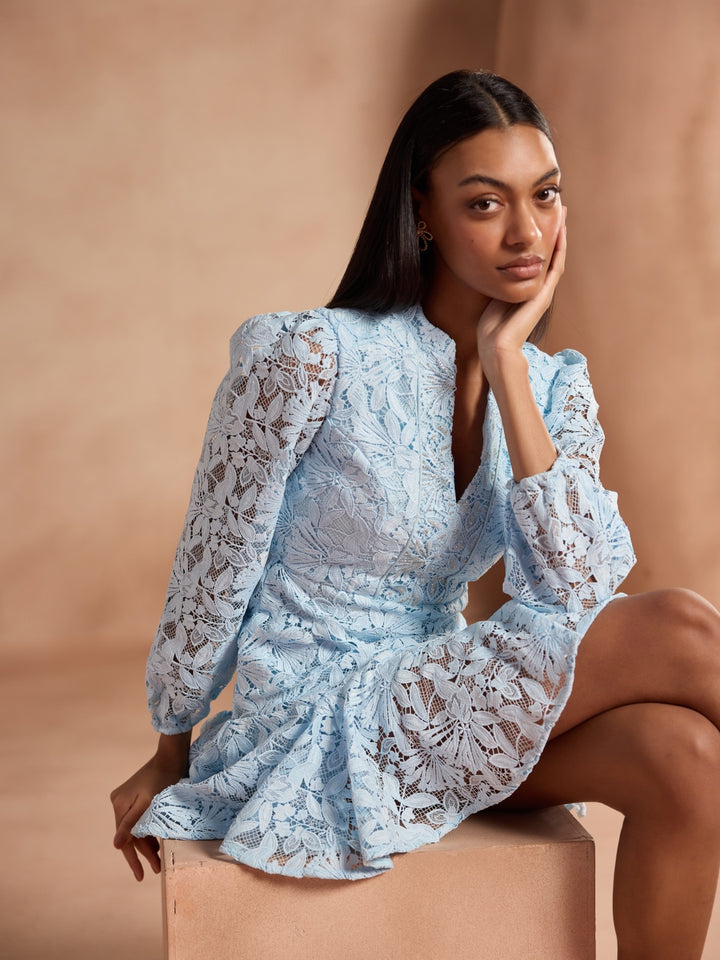 Radhica Diwan in our Helen Lace Dress