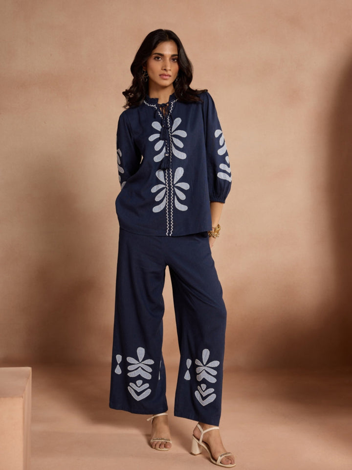 Shrutika Rana in our Margot Appliqué Pants