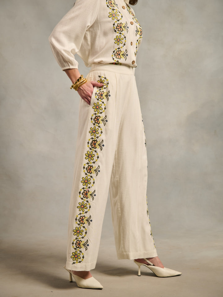Rhea Embroidered Pants