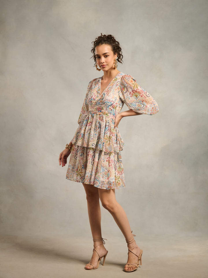 Kaashni Kapoor in our Callie Printed Dress