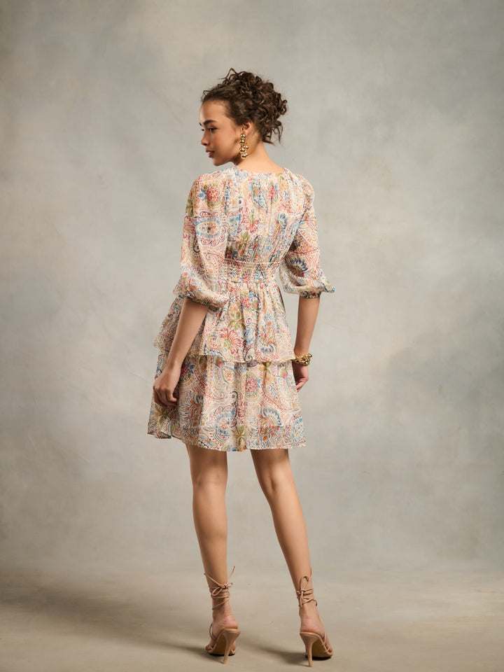 Kaashni Kapoor in our Callie Printed Dress