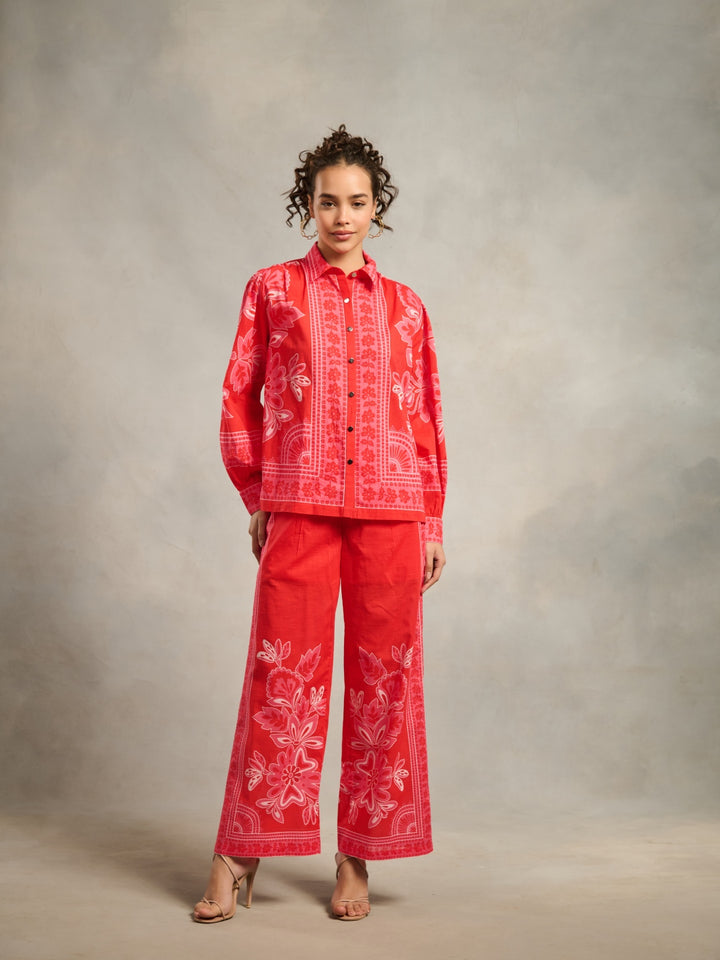 Sofia Printed Blouse