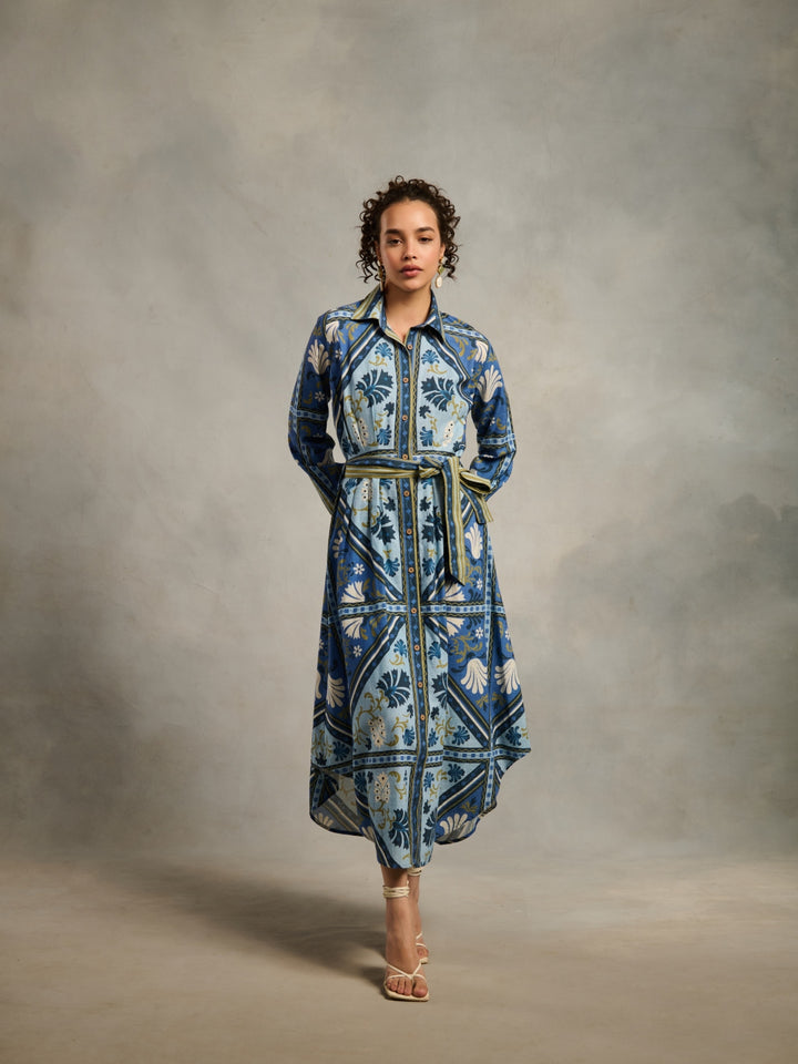 Nia Printed Dress