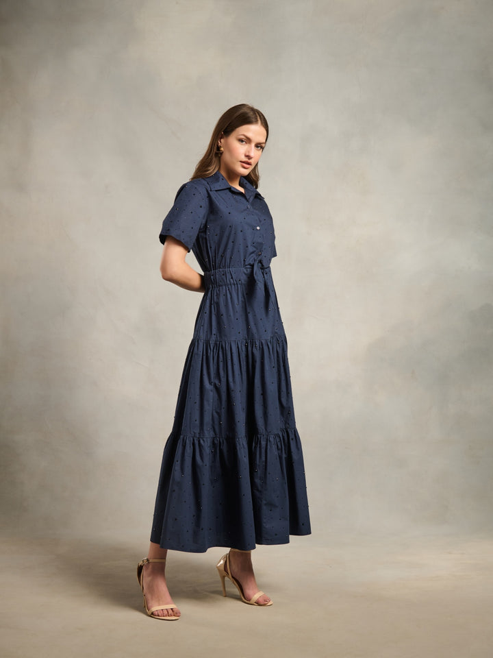 Elena Embellished Dress