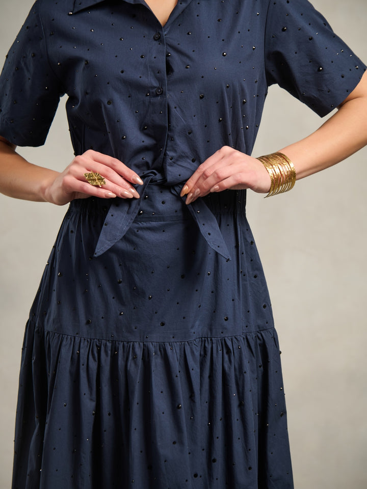 Elena Embellished Dress