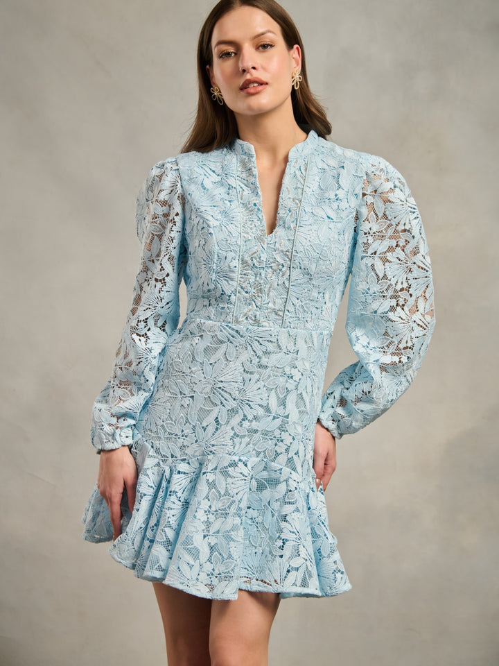 Radhica Diwan in our Helen Lace Dress