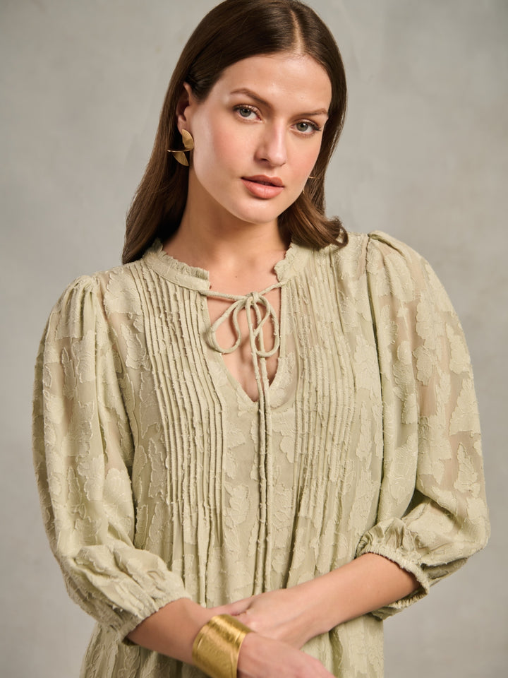 Nia Jacquard Dress