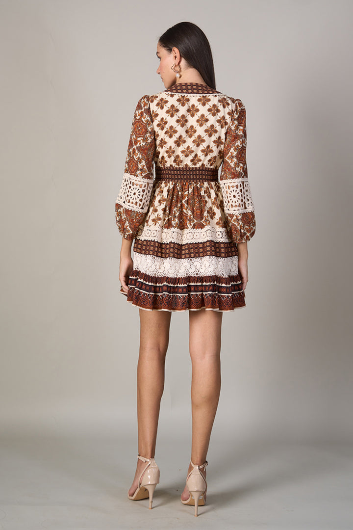 Raina Kalra in our Mia Printed Dress