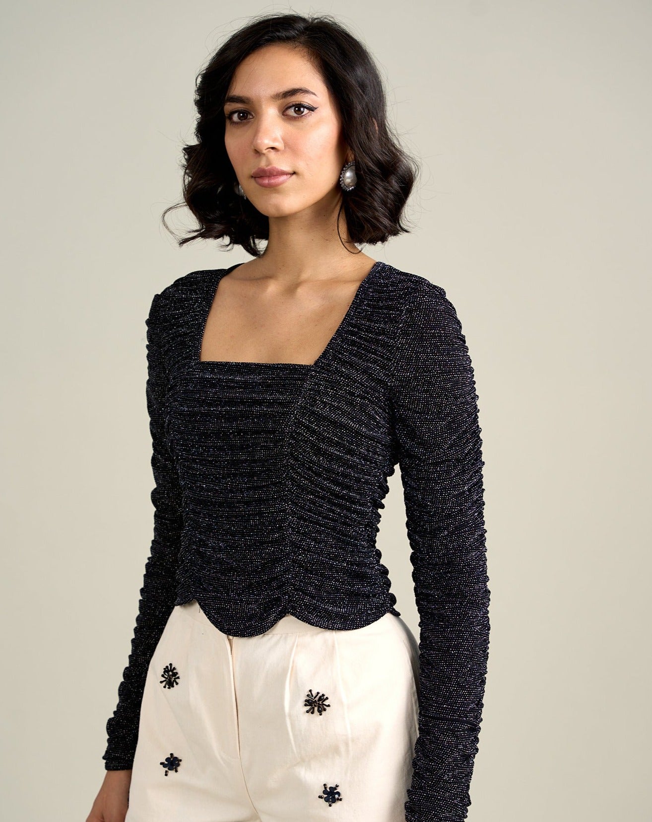 AVA PLAIN SS TOP