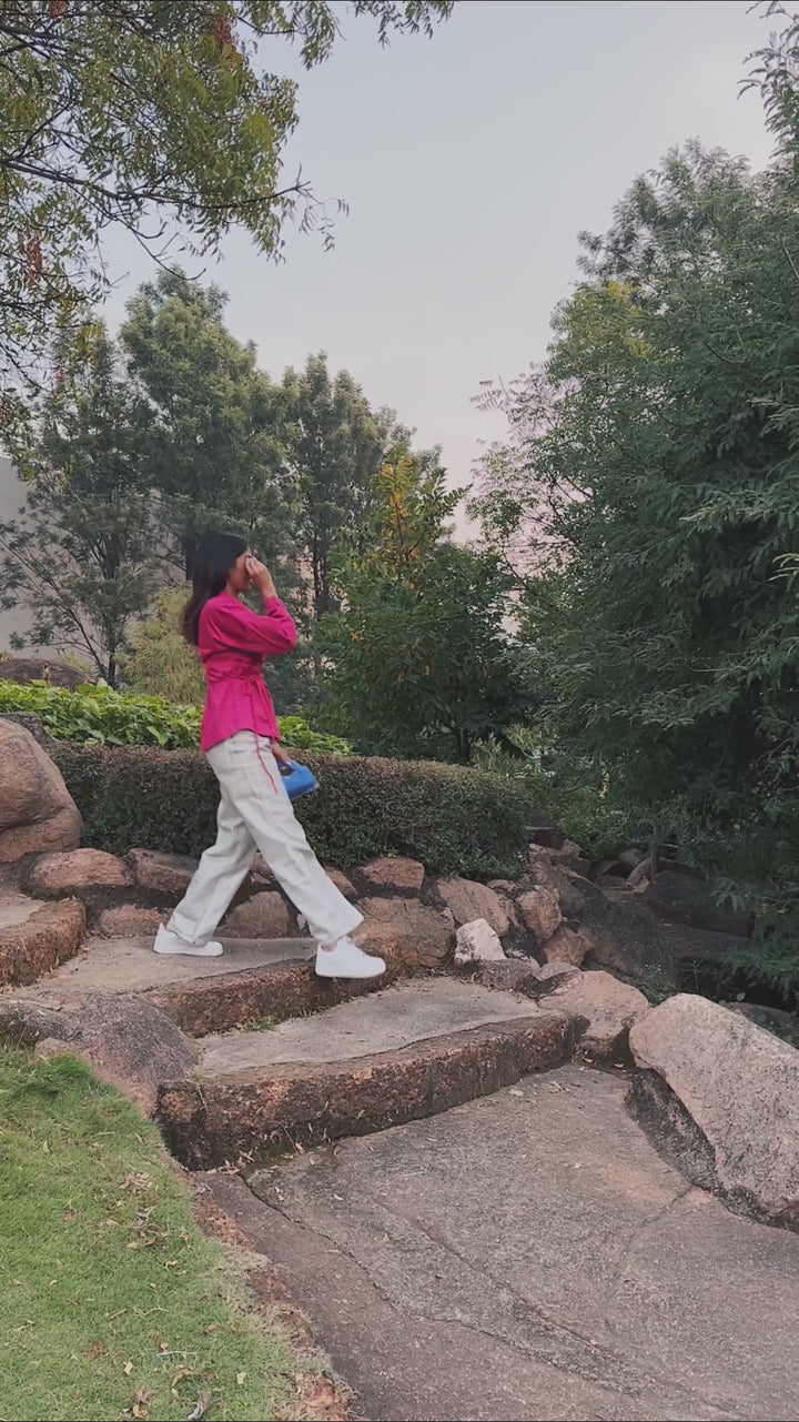 Divya Boppana In Our Pink Wave Shirt