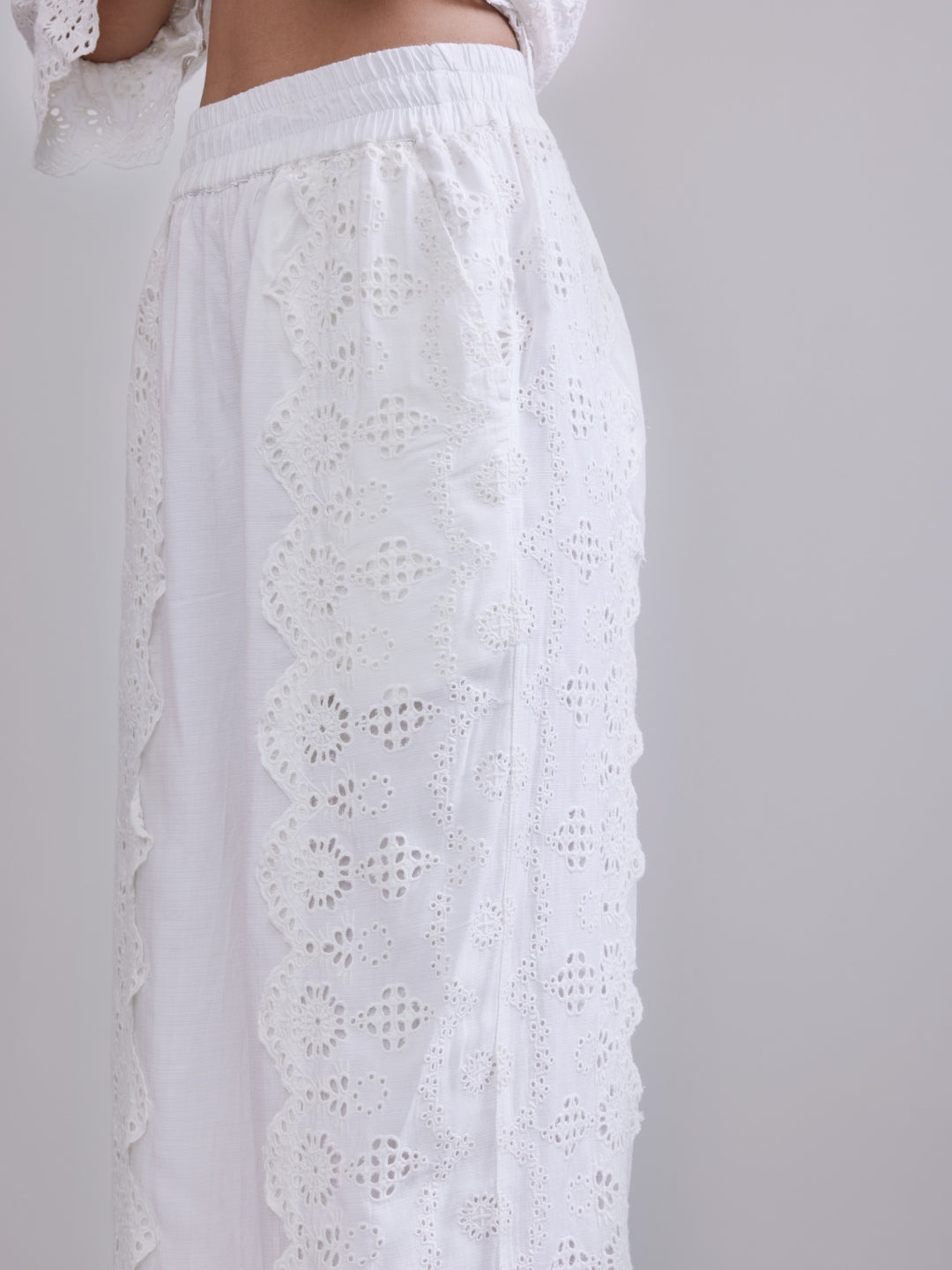 Alba Schiffli Pants