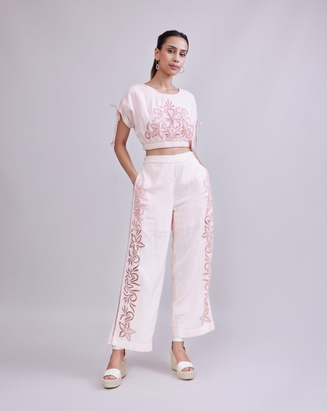 Tushita Mehta In Our Pink Blossom Top