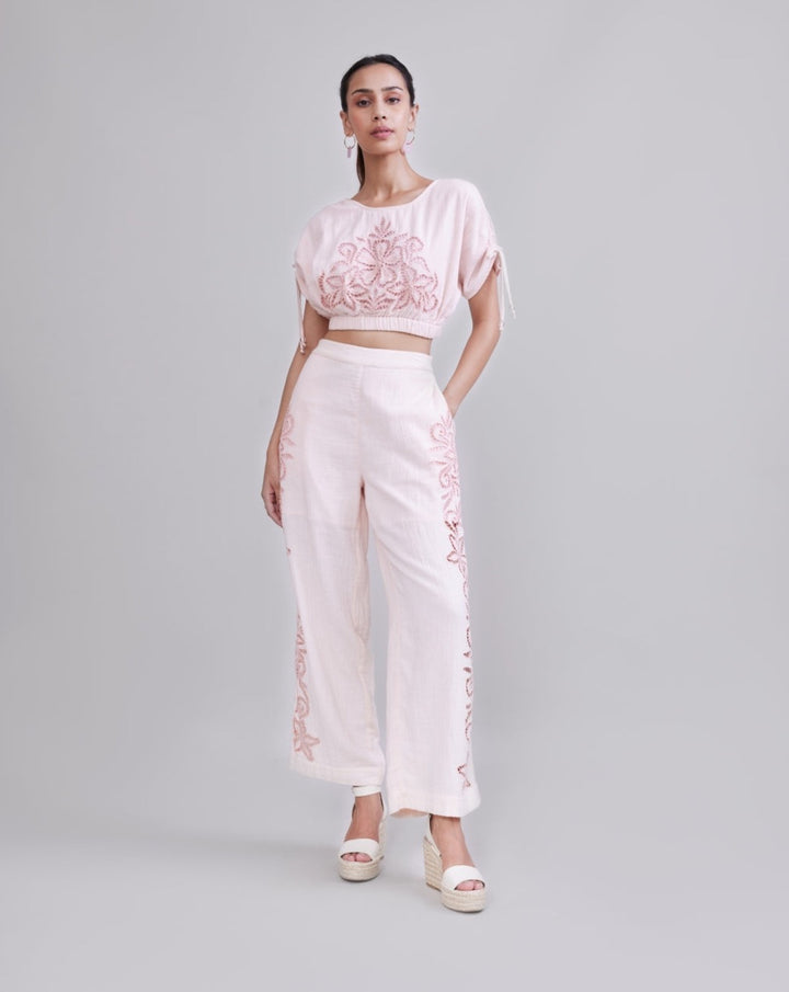 Tushita Mehta In Our Pink Blossom Top