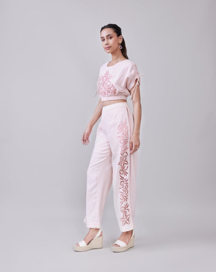 Tushita Mehta In Our Pink Blossom Top