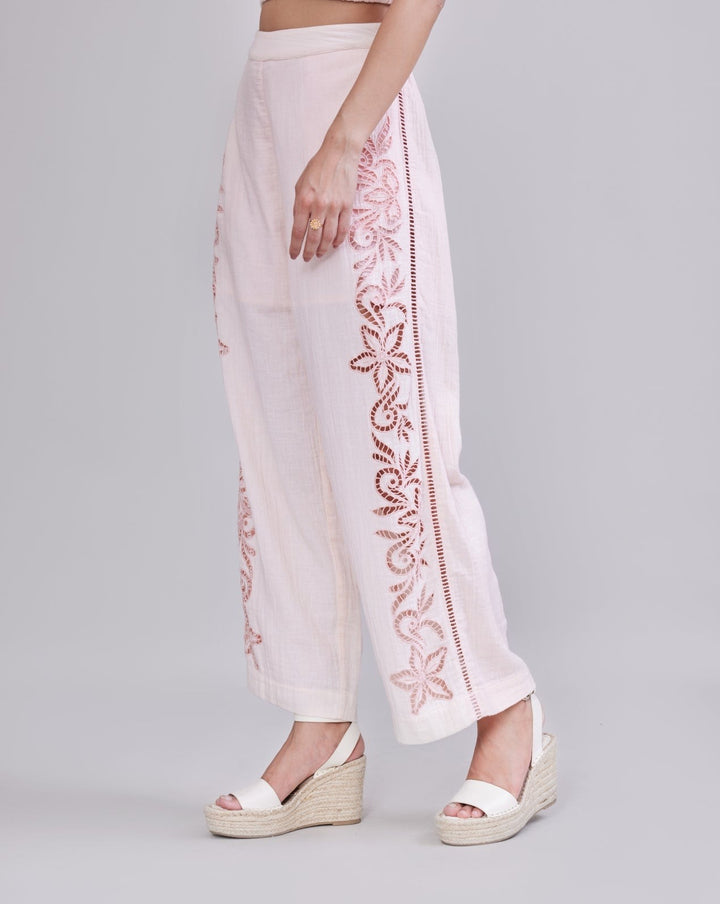 Tushita Mehta In Our Pink Blossom Pants