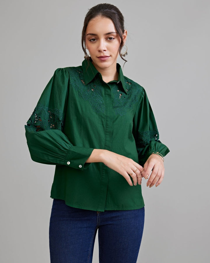 Emerald Elegance Shirt