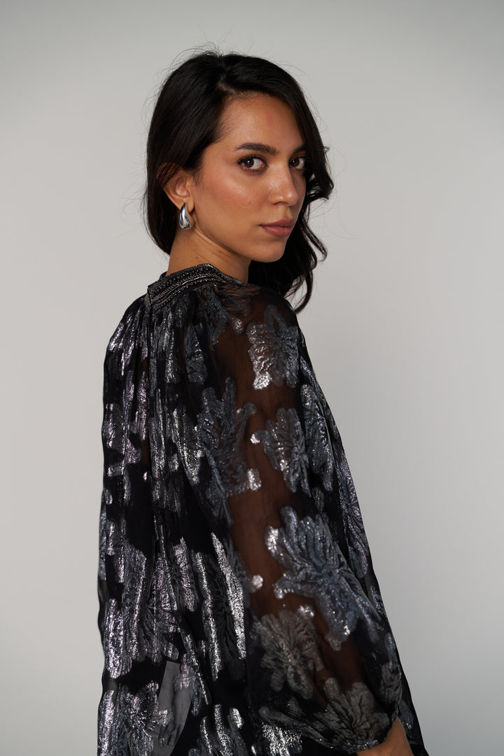 Carina Lurex Blouse