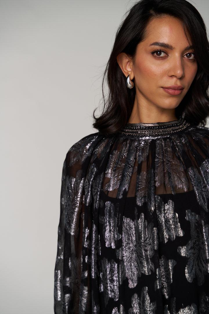 Carina Lurex Blouse