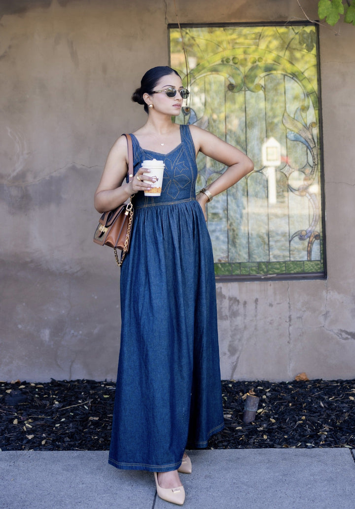 Hailey Denim Maxi