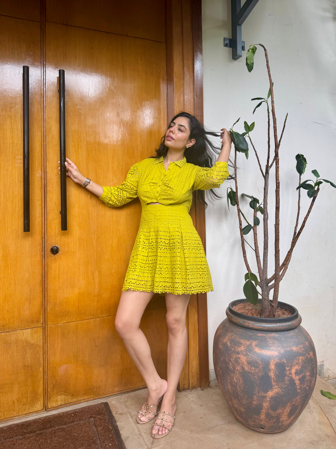 Thea Schiffli Dress