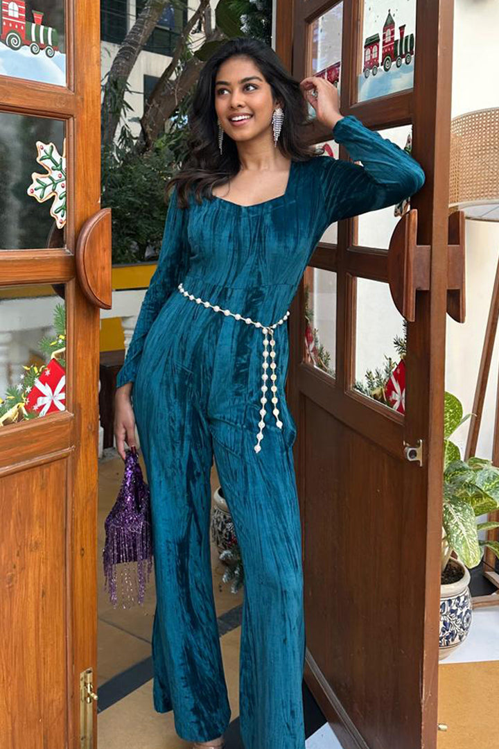 Serena Velvet Jumpsuit