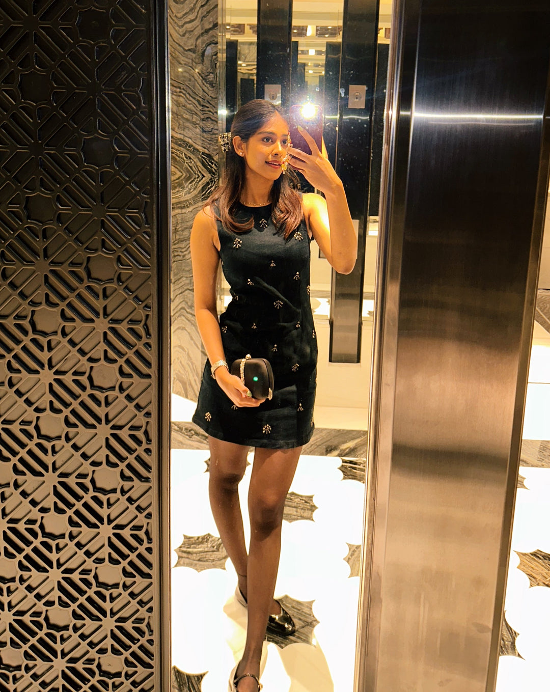 Nikita Dutta In Our Laura Black Dress