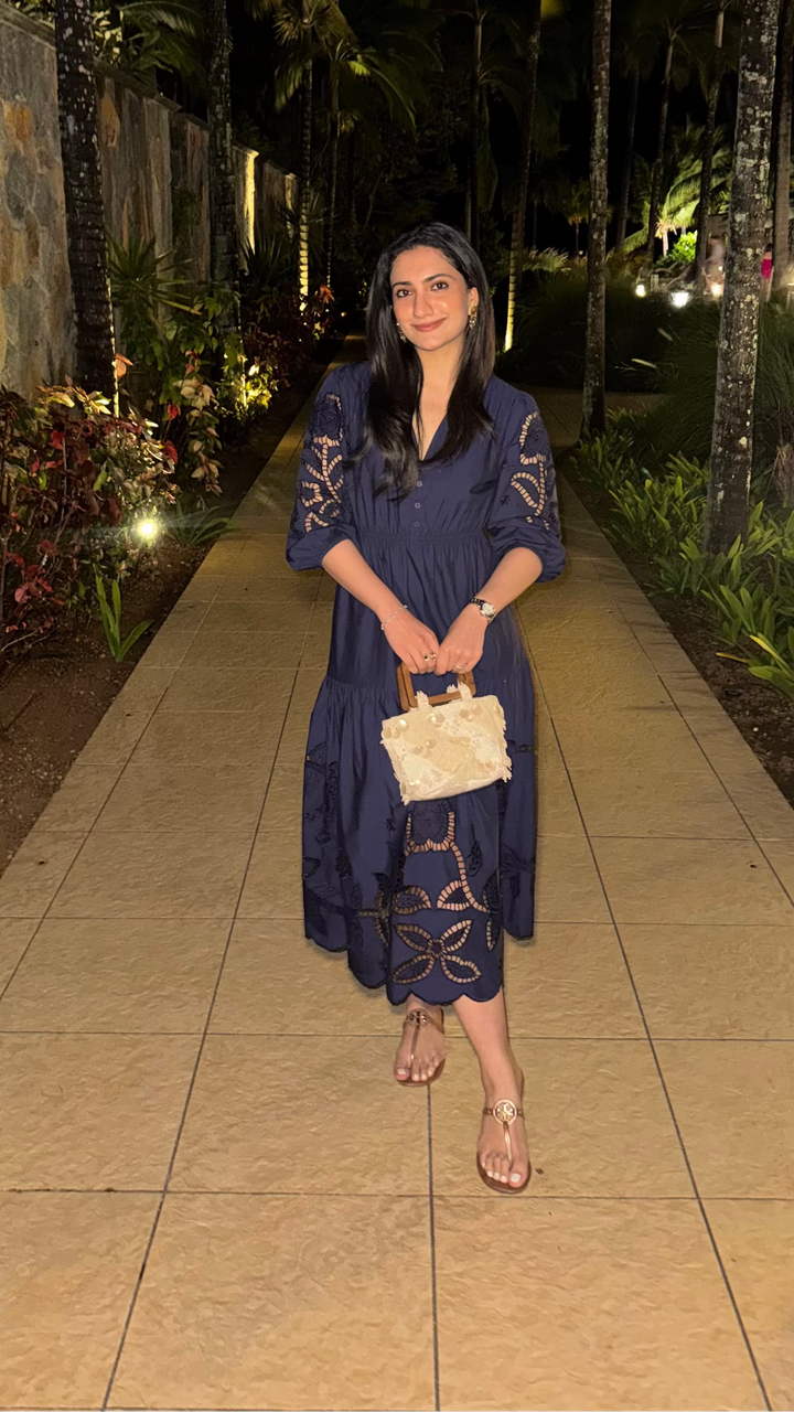 Diana Cutwork Embroidered Dress