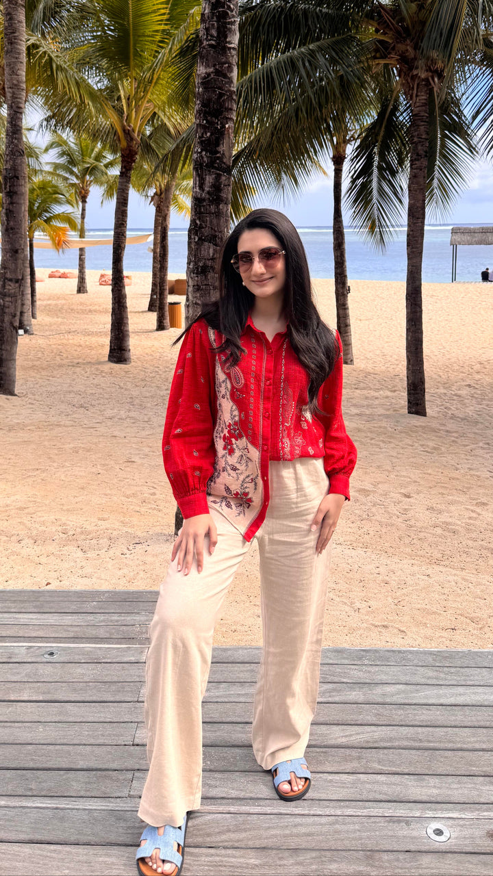 Amanda Printed Shirt