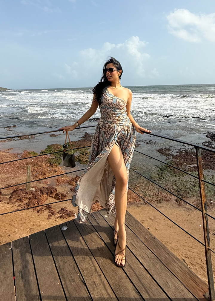 Kiara Printed Dress