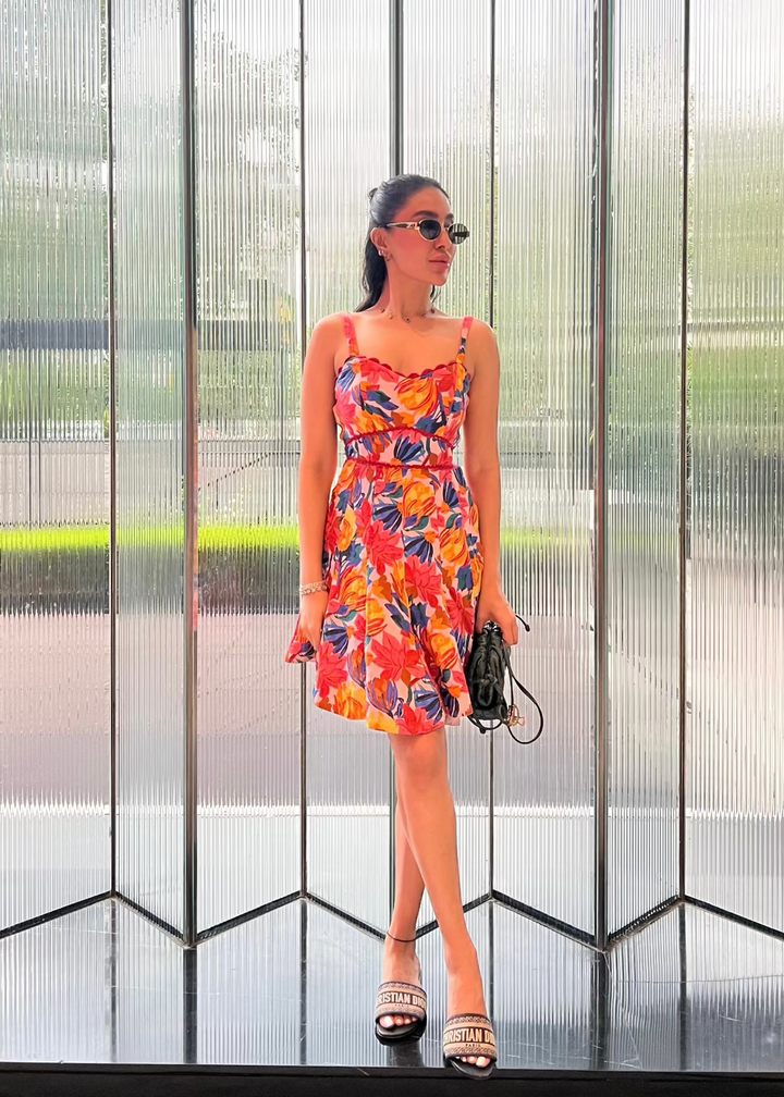 Julia Printed Dress