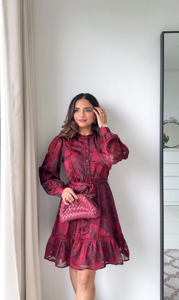 Millie Jacquard Dress