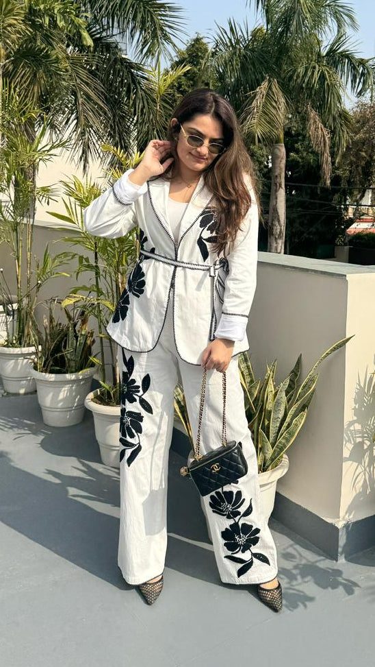 Muskan Goswami in our Bianca Embroidered Blazer