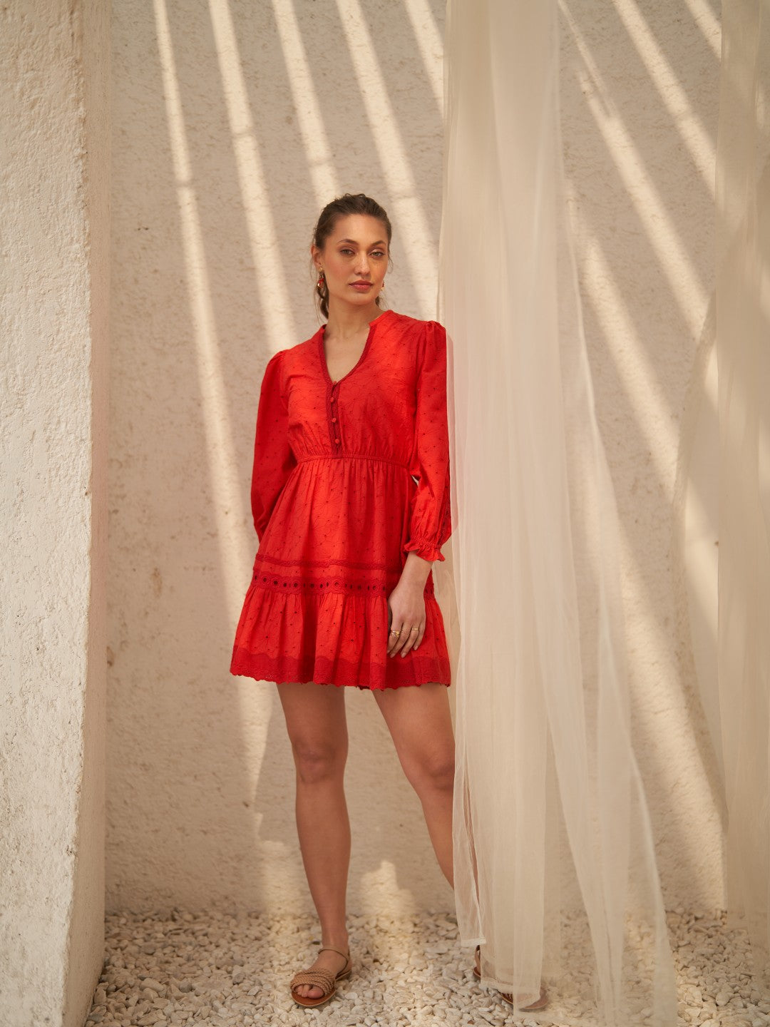 Julie Red Dress