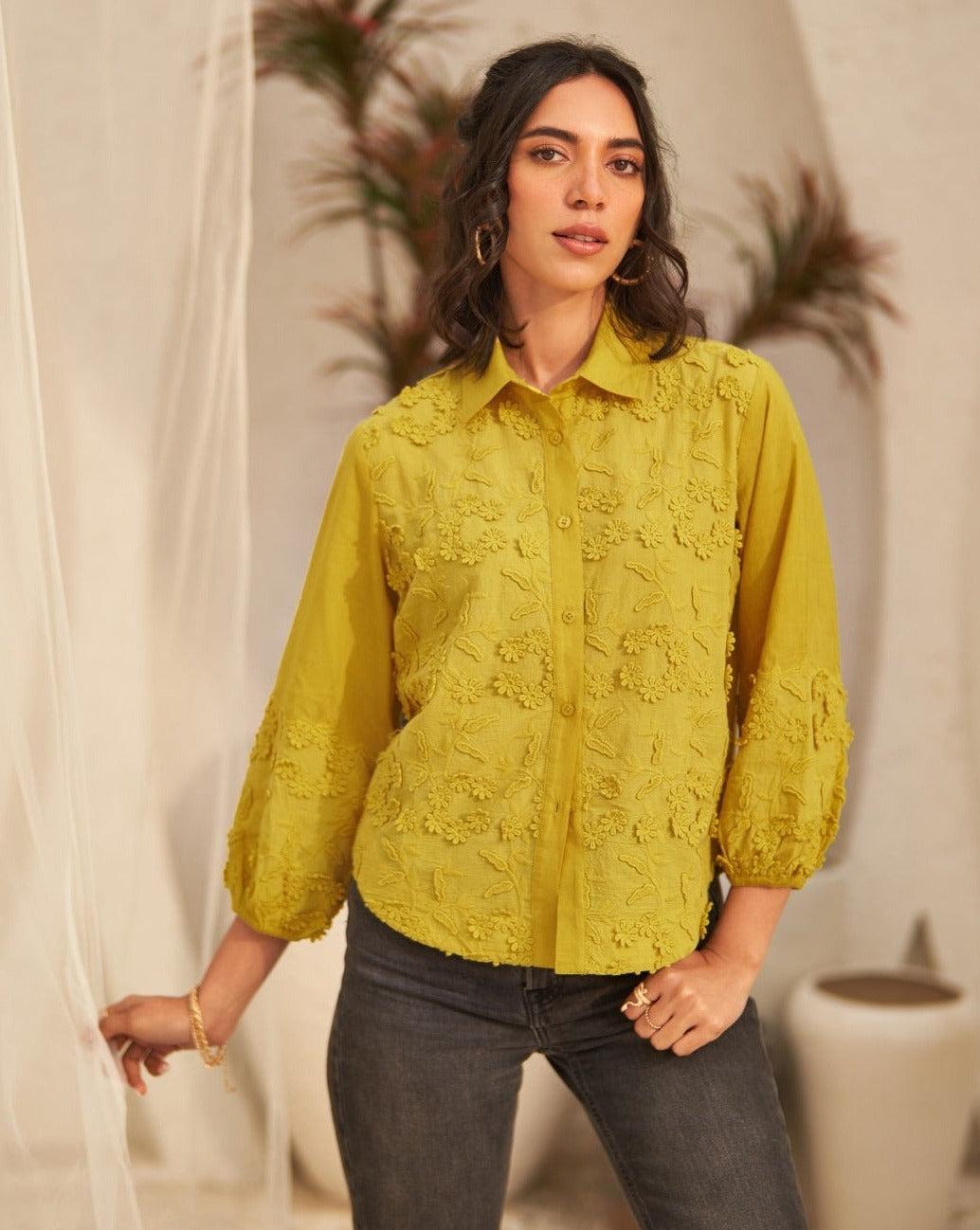 Lime Blossom Shirt