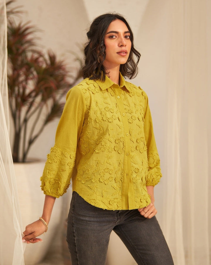 Lime Blossom Shirt