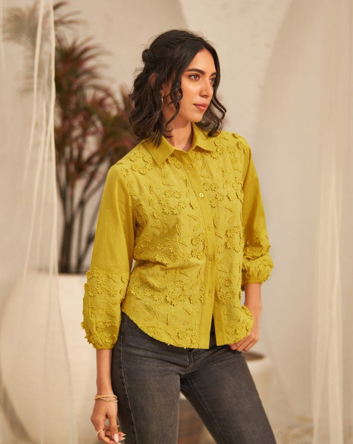 Lime Blossom Shirt