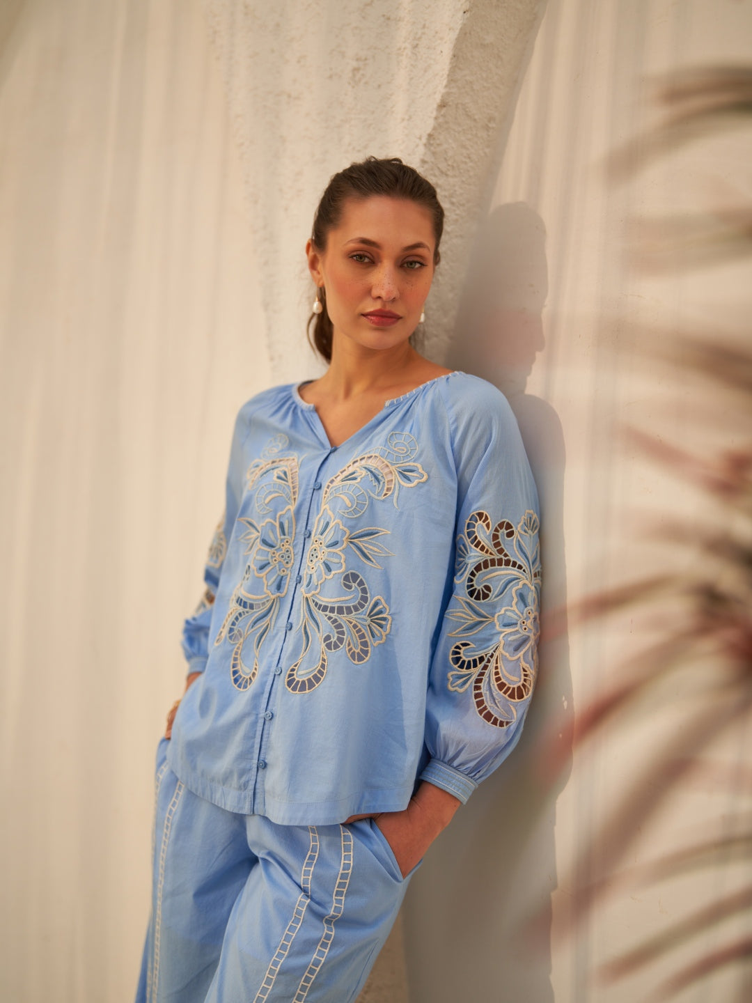 Kiara Embroidered Blouse