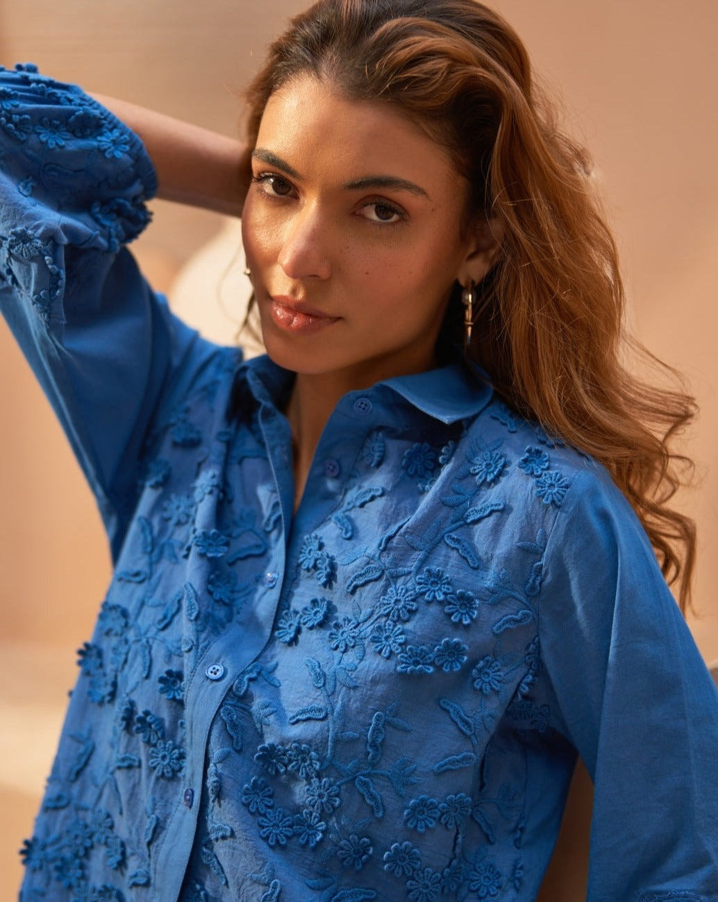 Blue Blossom Shirt