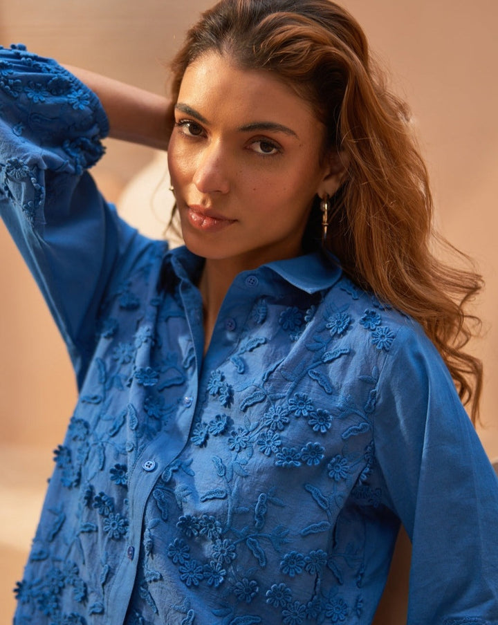 Blue Blossom Shirt