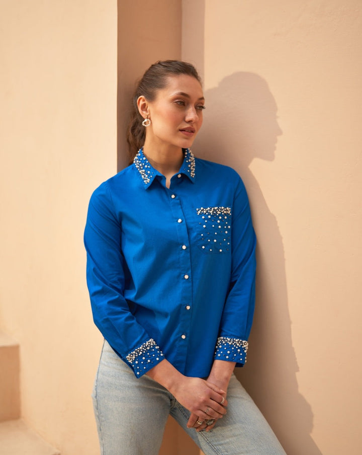 Sophie Blue Shirt