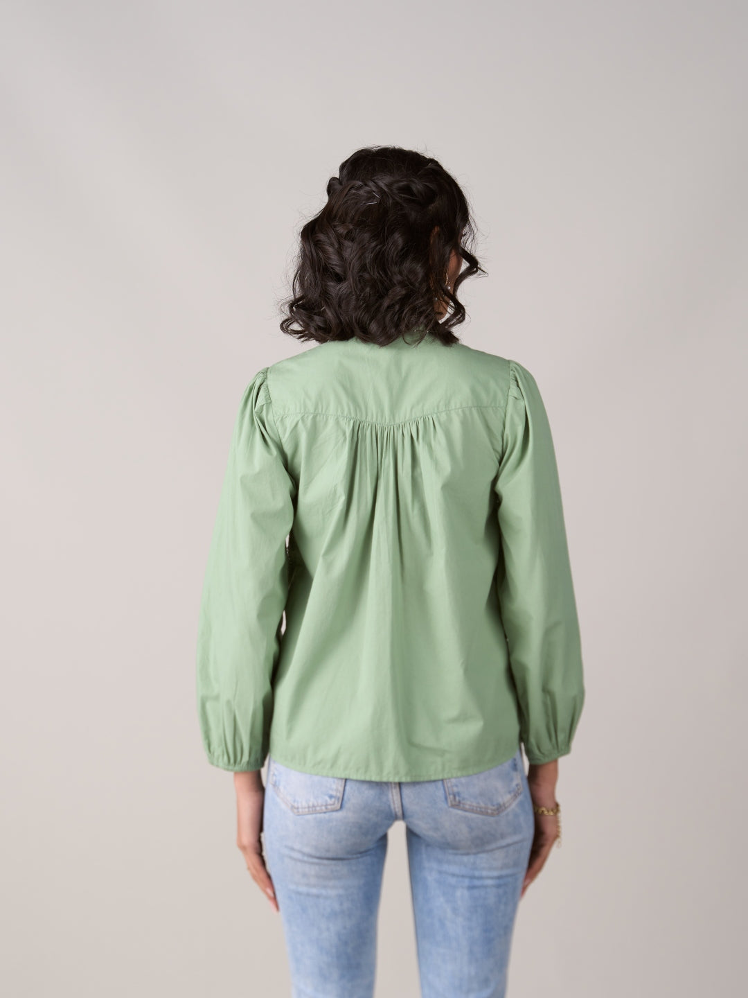 Madeline Green Shirt