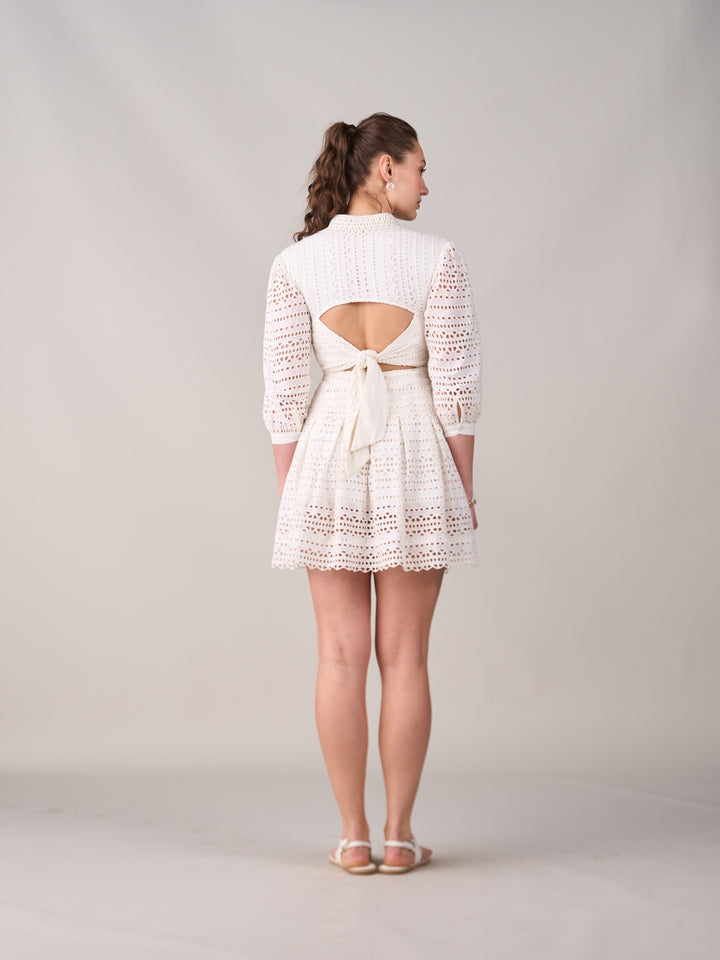 Deepika Ghose In Our Thea White Dress