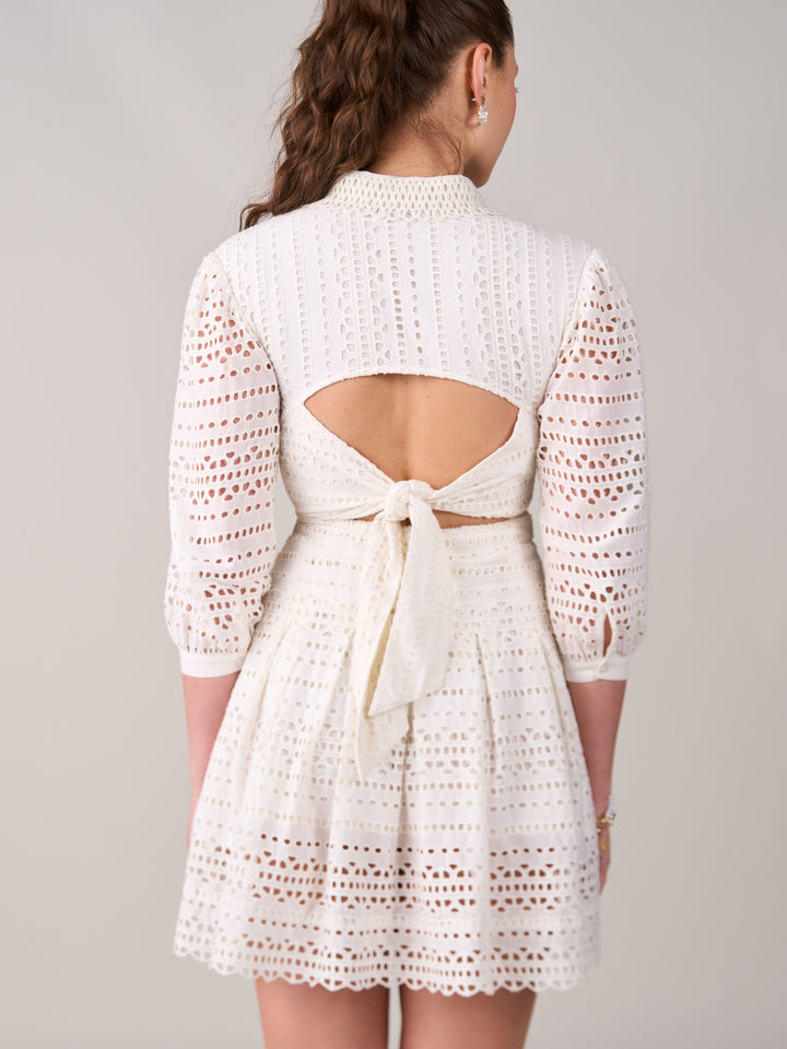 Deepika Ghose In Our Thea White Dress